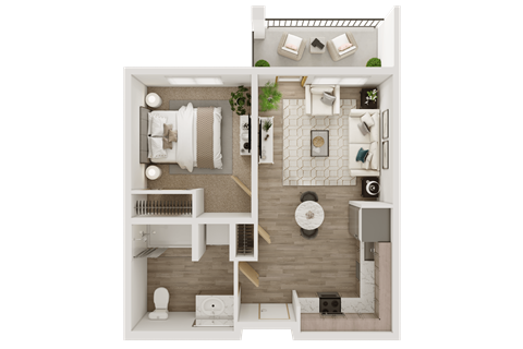 Unit A2 at Ovation at Meeker, Kent, WA 98032